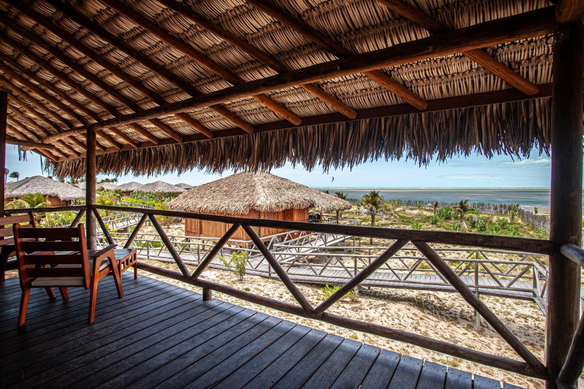 Jaguaribe Lodge E Kite Fortim Exterior foto